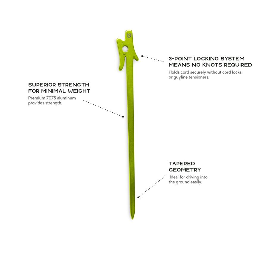 ultralight tent stakes Nemo Airpin Ultralight Tent Stake
