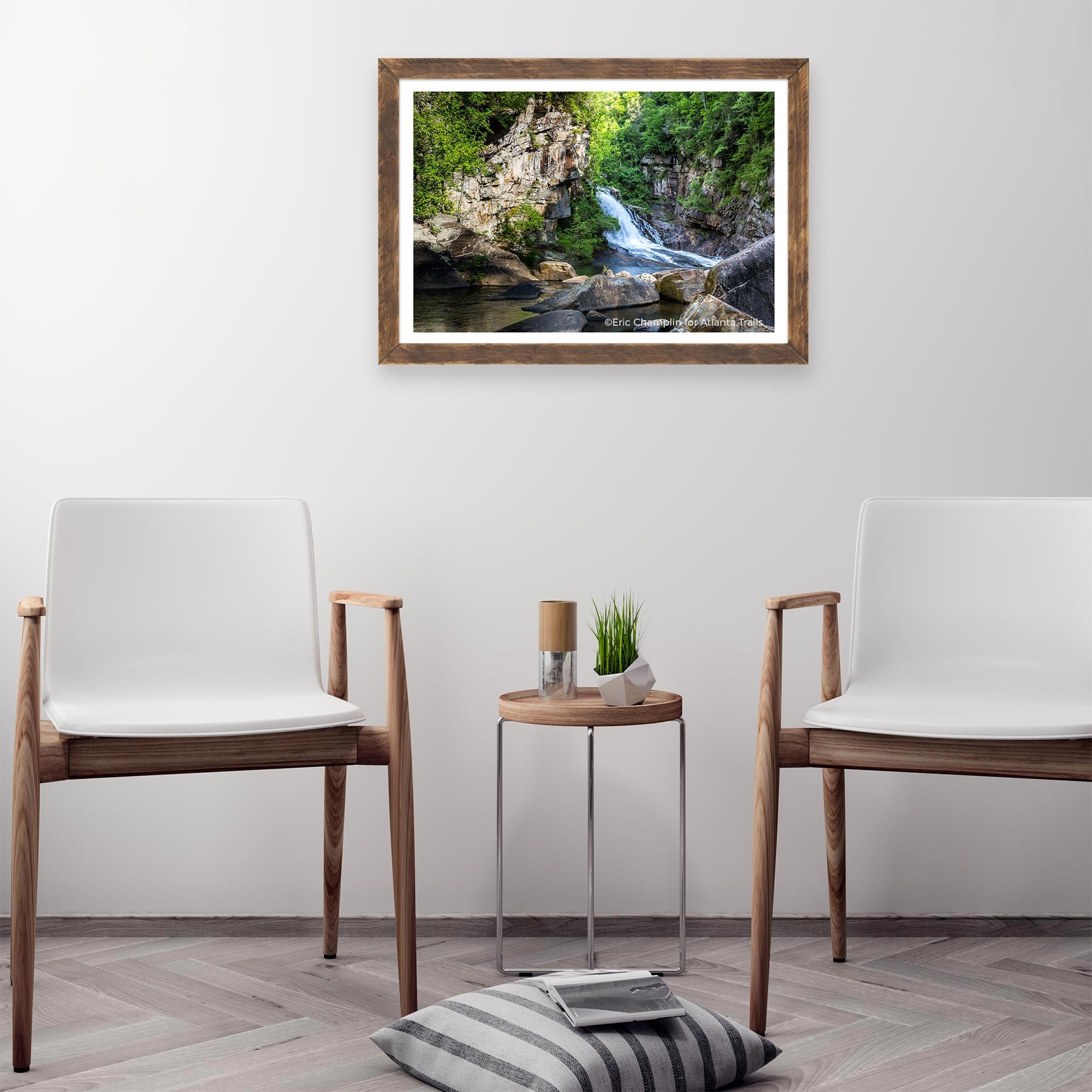 Tallulah Gorge Hurricane Falls Photo Art Print – Trailful Outdoor Co.