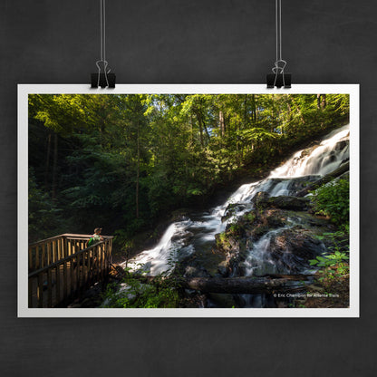Vogel State Park Trahlyta Falls Photo Art Print