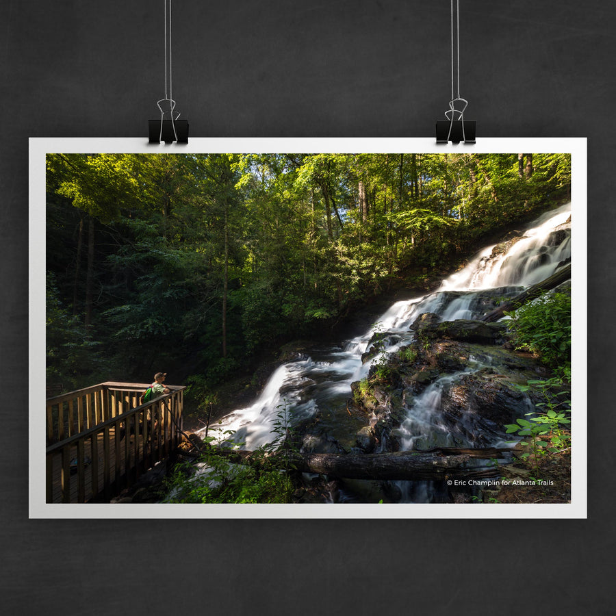 Vogel State Park Trahlyta Falls Photo Art Print