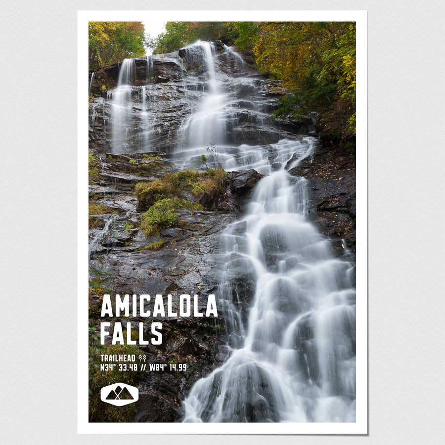 Amicalola Falls Poster