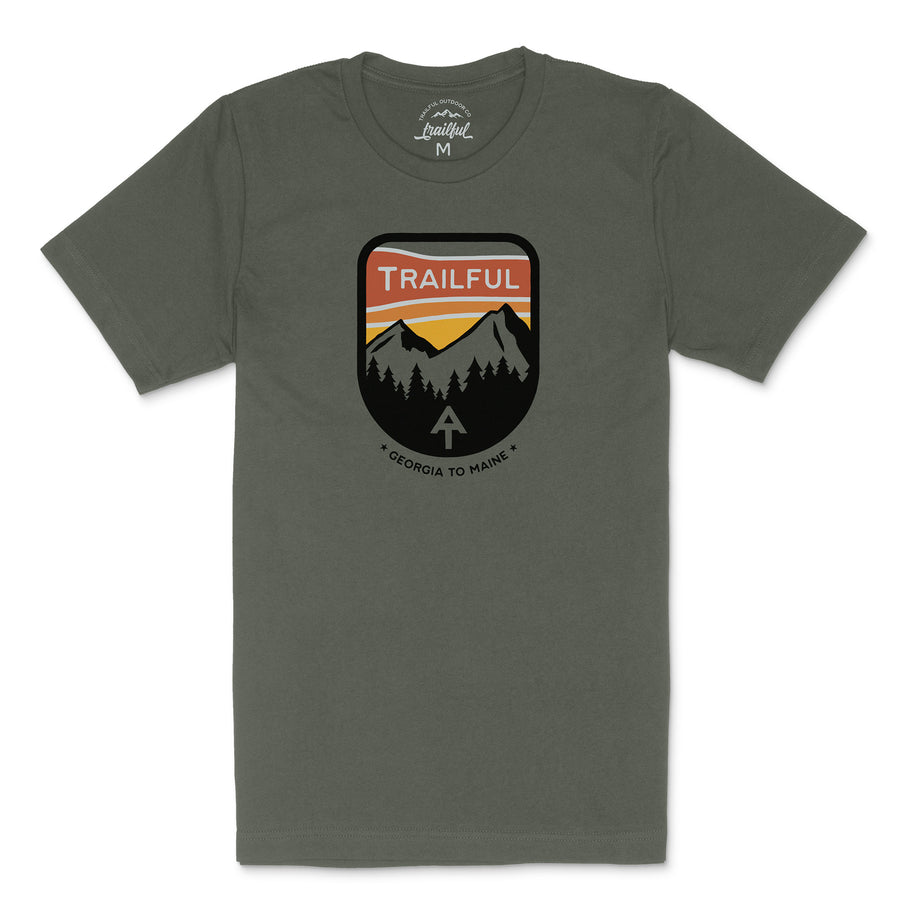 Trailful Appalachian Trail Shirt - Dark Olive