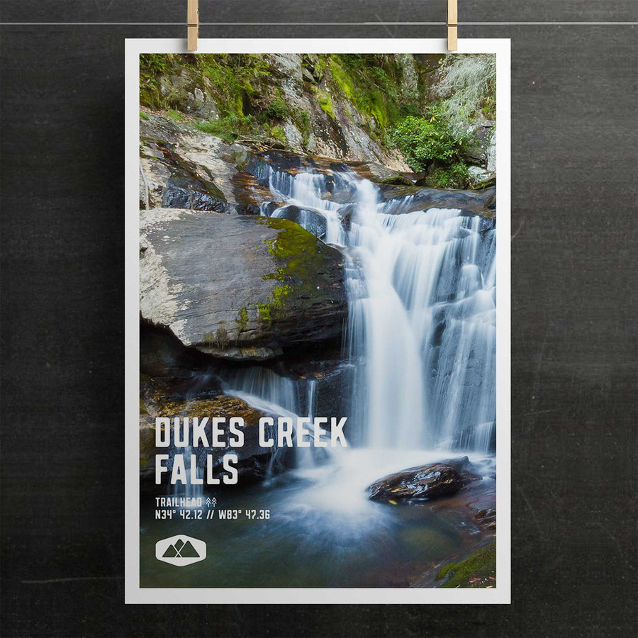 Dukes Creek Falls Poster