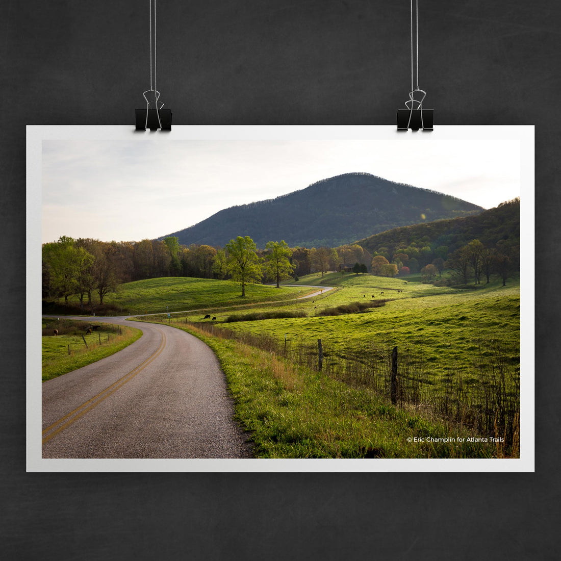 Yonah Mountain Photo Art Print