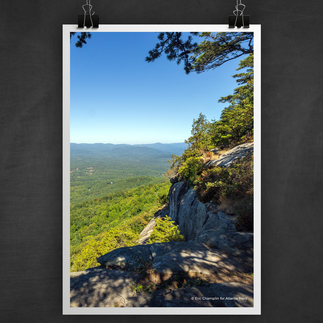 Yonah Mountain Summit Photo Art Print
